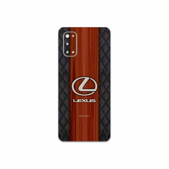 برچسب پوششی ماهوت مدل Lexus-Logo مناسب برای گوشی موبایل ریلمی 7 Pro MAHOOT Lexus-Logo Cover Sticker for Realme 7 Pro